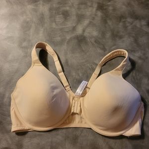 Racerback front close underwire bra